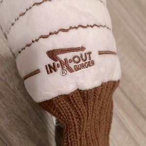 In-N-Out Burger fairway golf club head cover.